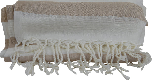 Turkish Peshtemel Towels - Dardanelles Luxe | Cafe au Lait