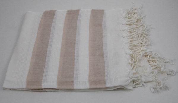 Turkish Peshtemel Towels - Dardanelles Luxe | Cafe au Lait