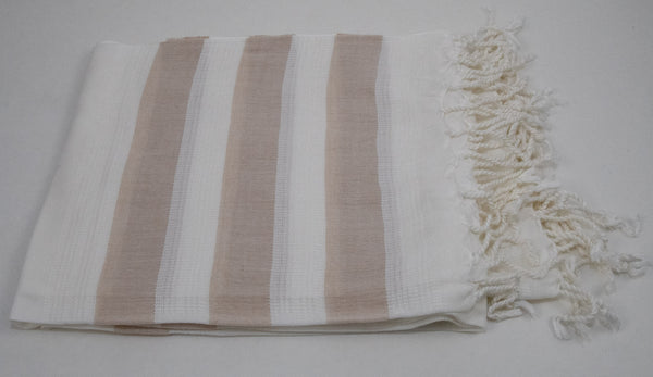 Turkish Peshtemel Towels - Dardanelles Luxe | Cafe au Lait