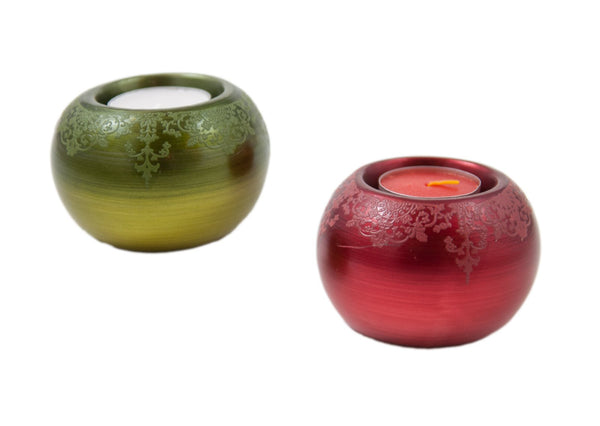 Round Ceramic Tealight Candle Holder | JadeSouk