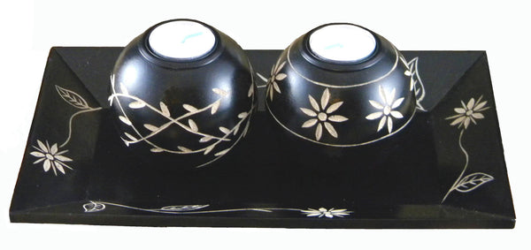 Savannakhet 3-pc Candle Holder Set | JadeSouk