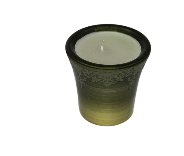 Votive Ceramic Candle Holder (Red | Green)