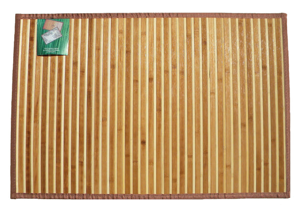 Two Tone Bamboo Mat (2 x 3 ft.) | JadeSouk