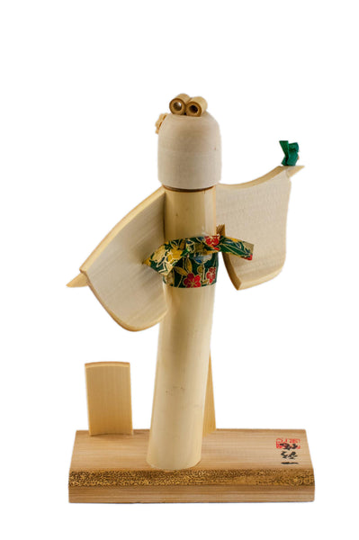 Wooden Geisha Doll | JadeSouk